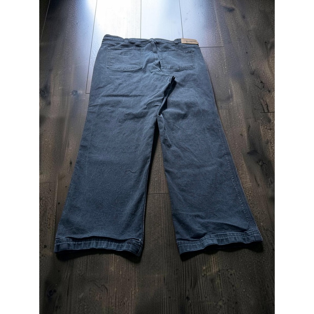 Duluth Trading Co Flex Fire Hose Relaxed Fit Work Pants Black Mens 36x30 - Picture 2 of 7